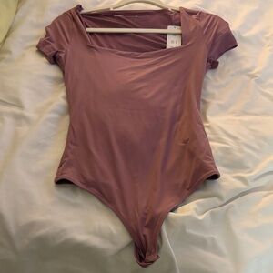 Abercrombie and Fitch NWT size small Women's Mauve Bodysuit